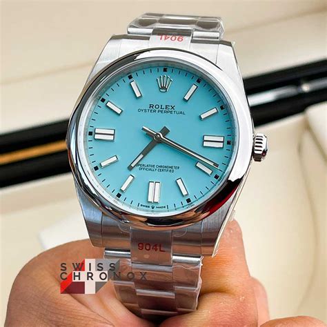 turquoise dial rolex